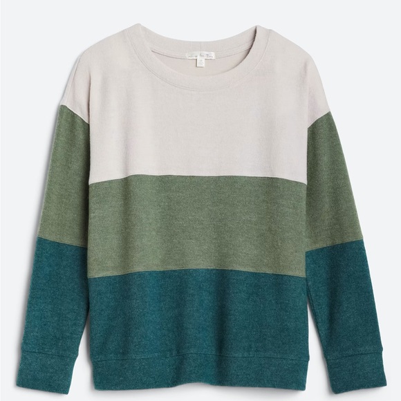 nine britton Sweaters - XSP NINE BRITTON Dalia Brushed Knit Sweatshirt